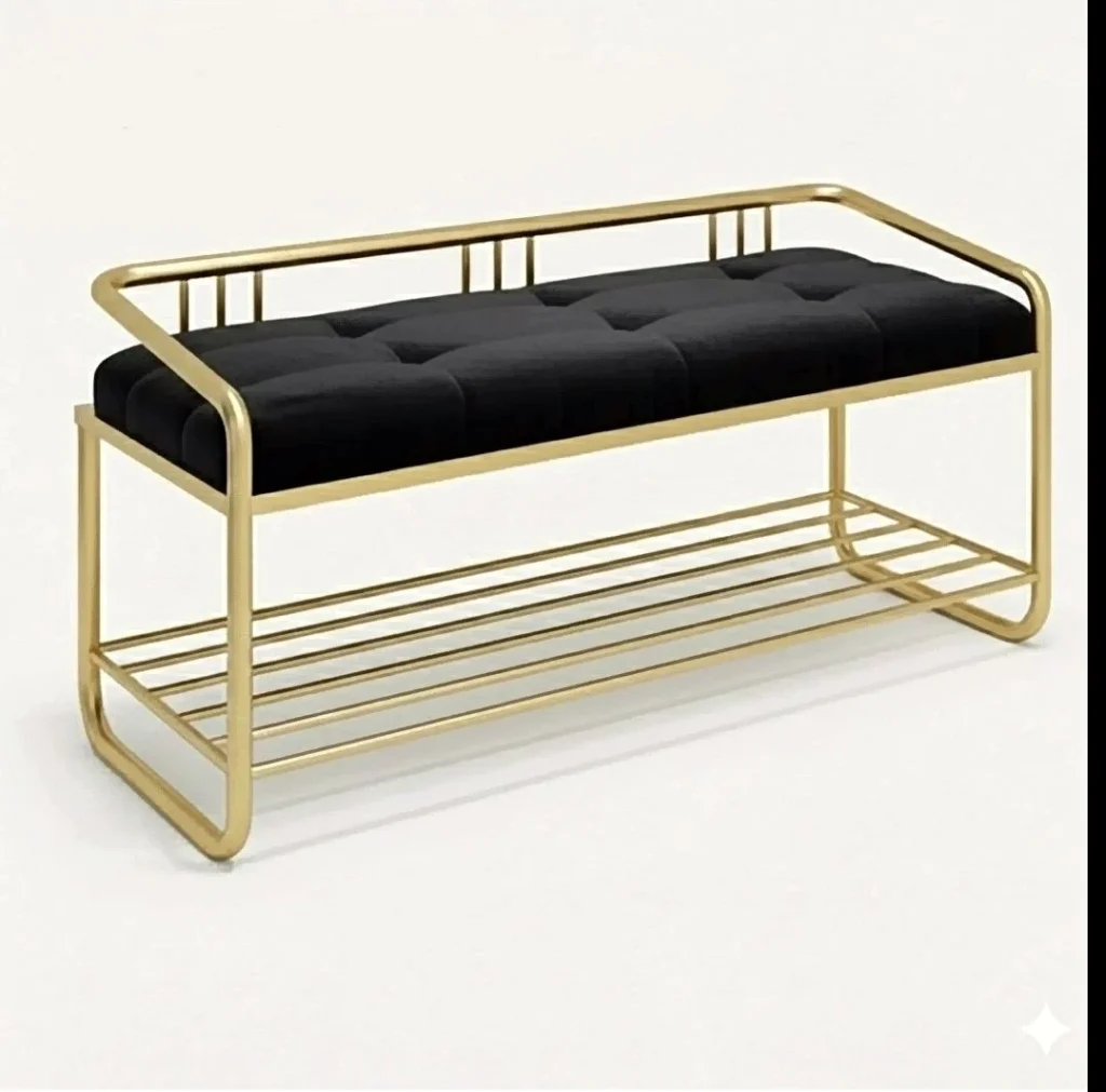 Compact 4-Tier Shoe Cabinet