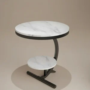 Hand-Carved Mango Wood Side Table