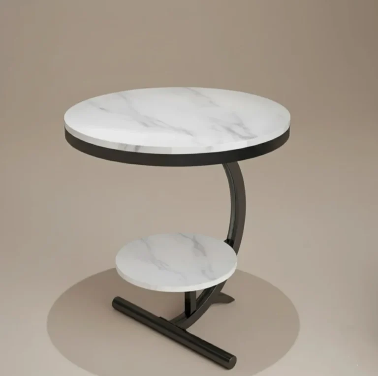 Hand-Carved Mango Wood Side Table